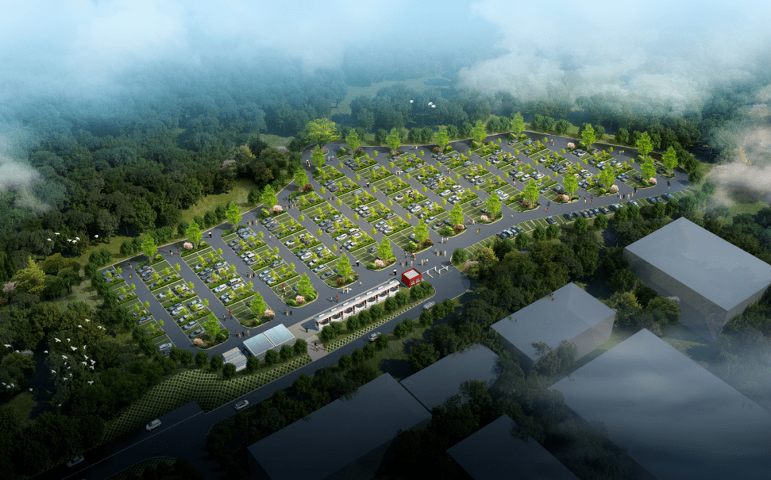 长安临时停车场项目意向图今年以来,两江鱼复投资公司在党史学习