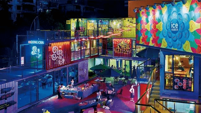 如果你逛吃逛喝逛累了创建不同的集市文创主题活动创意文化集市区还会