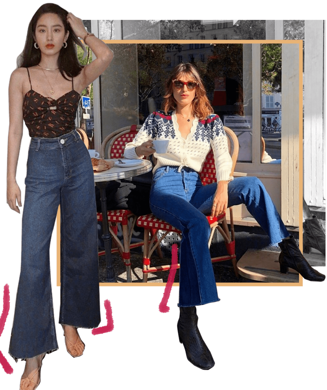 吊带|28套夏日法式穿搭，慵懒浪漫，真的太太太心机了！