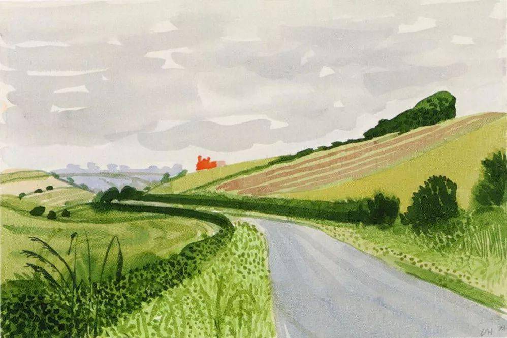 大卫霍克尼绝美风景137幅