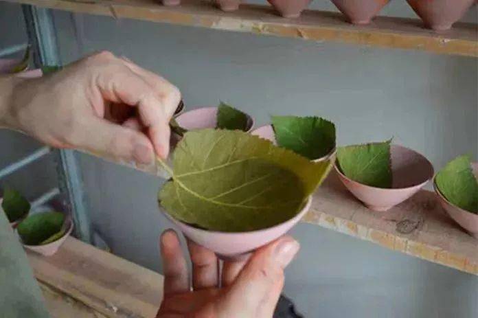 木叶盏,一片叶子在碗里的神奇!