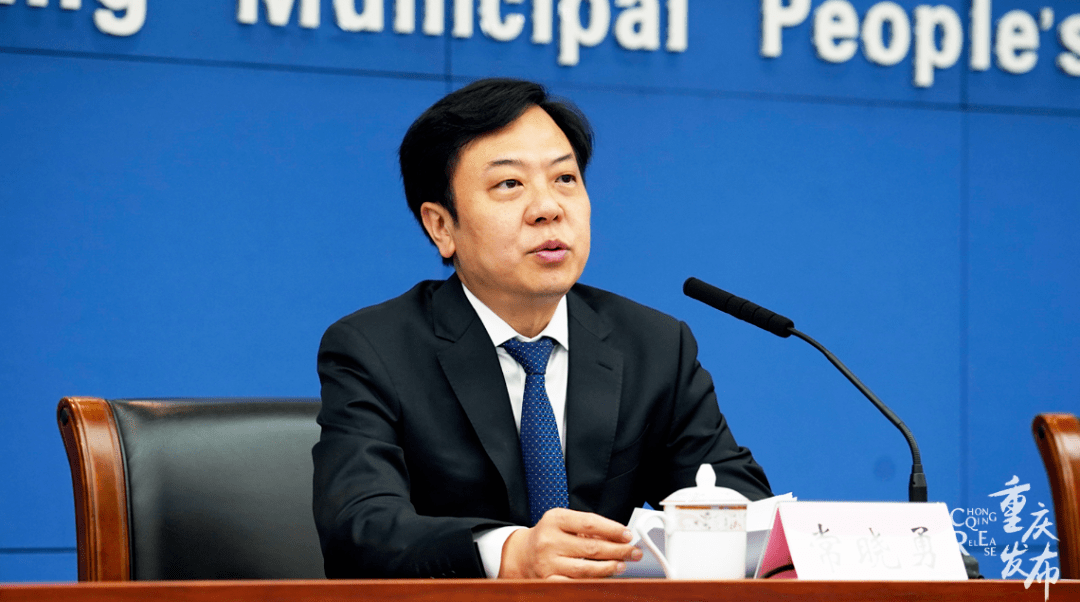 常晓勇介绍有关情况 吴汪洋 摄