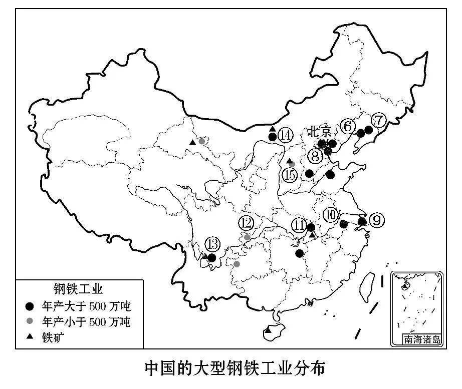 中国地图高清版大图（高中地理超清版54幅中国地图）-图29