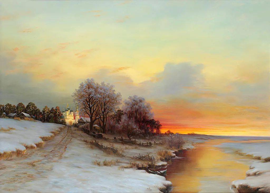 乌克兰艺术家yuryarsenyuk写实风景静物油画作品欣赏
