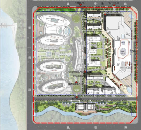 新城区中茵商业广场二期建设项目大龙湖彩云里规划公示