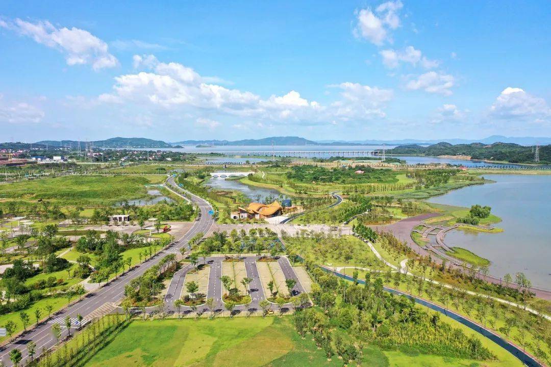 图说新城 | 鄱阳湖生态科技城显山露水美如画