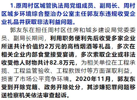 最新通报郭友东齐爱忠高明杰开除党籍