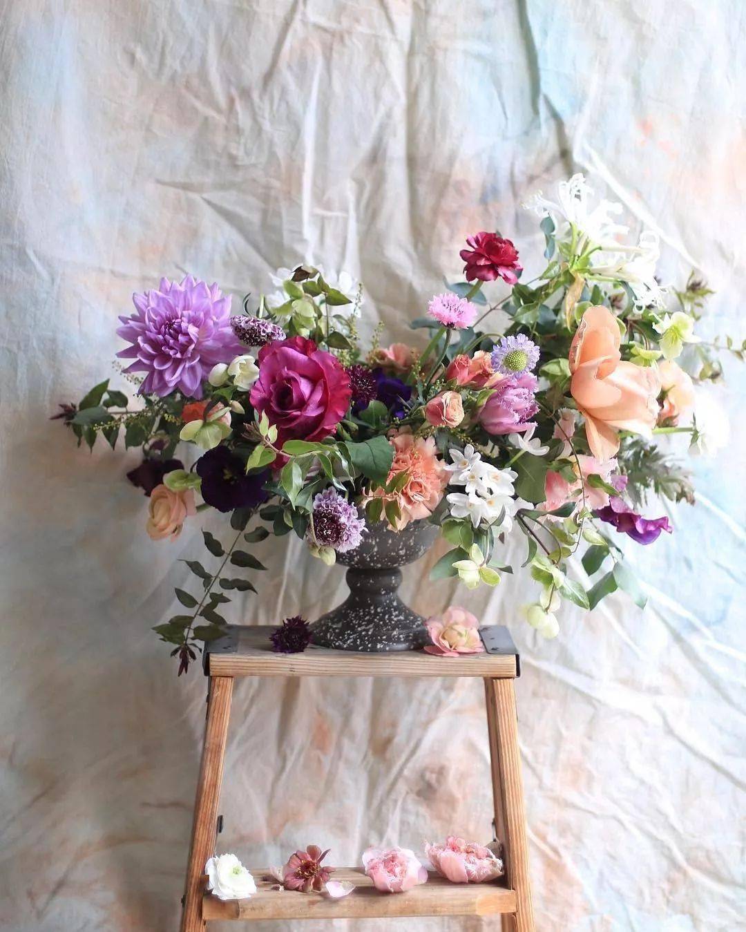 自由式插花太惊艳了