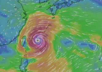 台风眼动态图图片