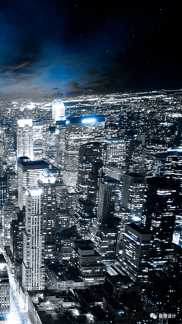 ps教程ps制作炫酷的黑冰夜景效果