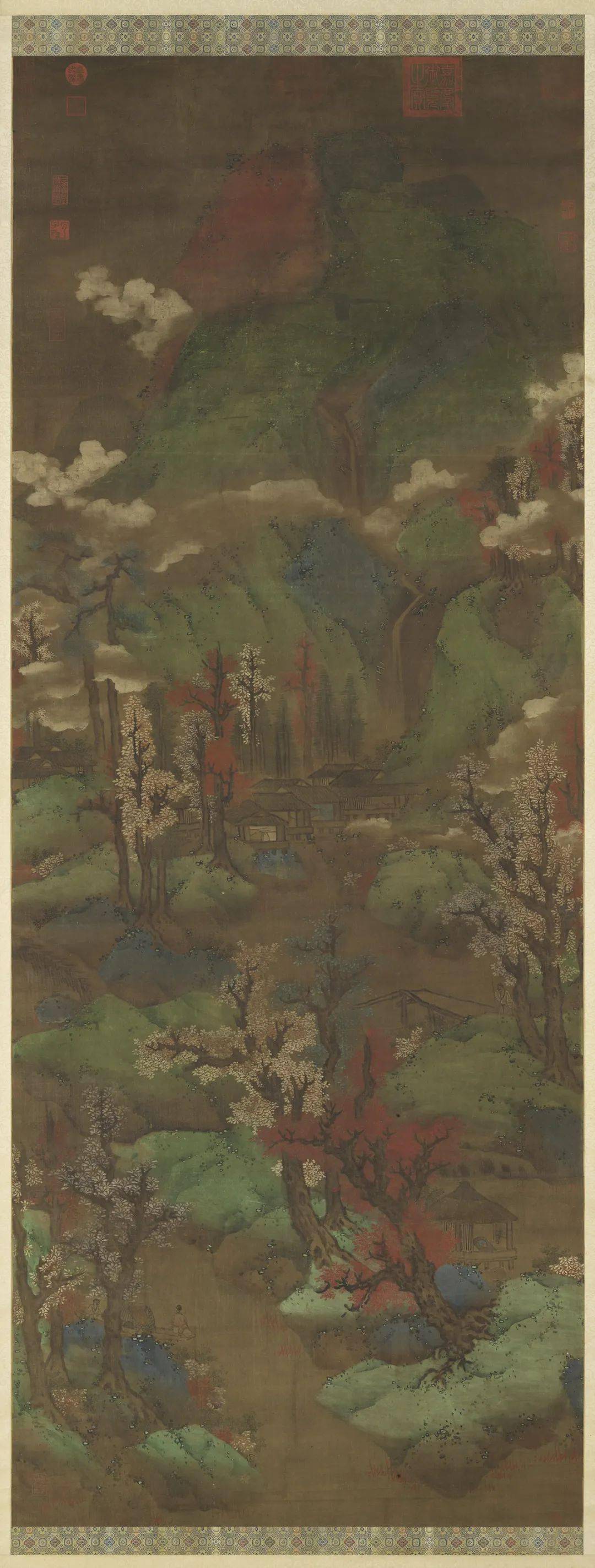 赏画|宋人《仿张僧繇山水轴》