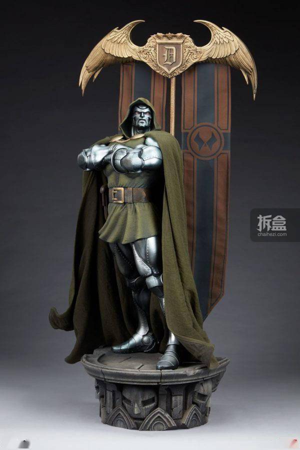 sideshow marvel漫威 doctor doom 毁灭博士 雕像