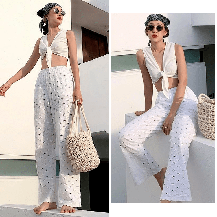 头巾|60套夏天穿衣参考！一键copy，也太适合懒人了吧！