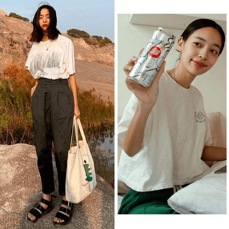 头巾|60套夏天穿衣参考!一键copy,也太适合懒人了吧!