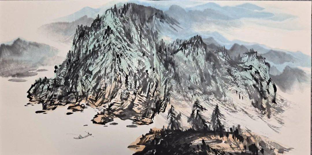 ▽// 展览作品展示 //画家简介画展地址:沙龙掌拍app画展主题:刘宜军