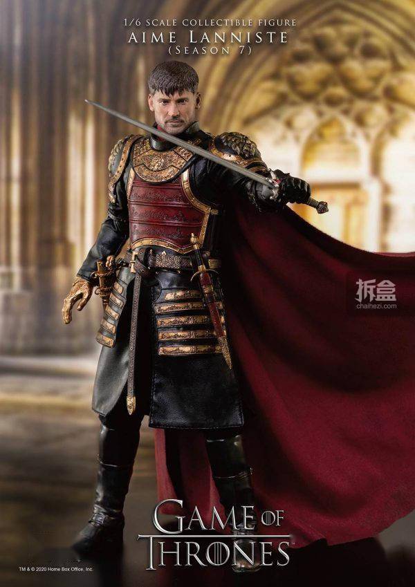 角色|ThreeZero 新品：1/6 《权力的游戏》第七季 – 弑君者 詹姆·兰尼斯特