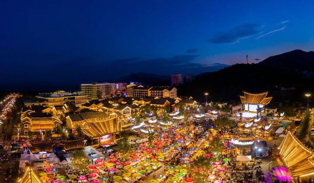 华灯璀璨!澄江夜景美到爆