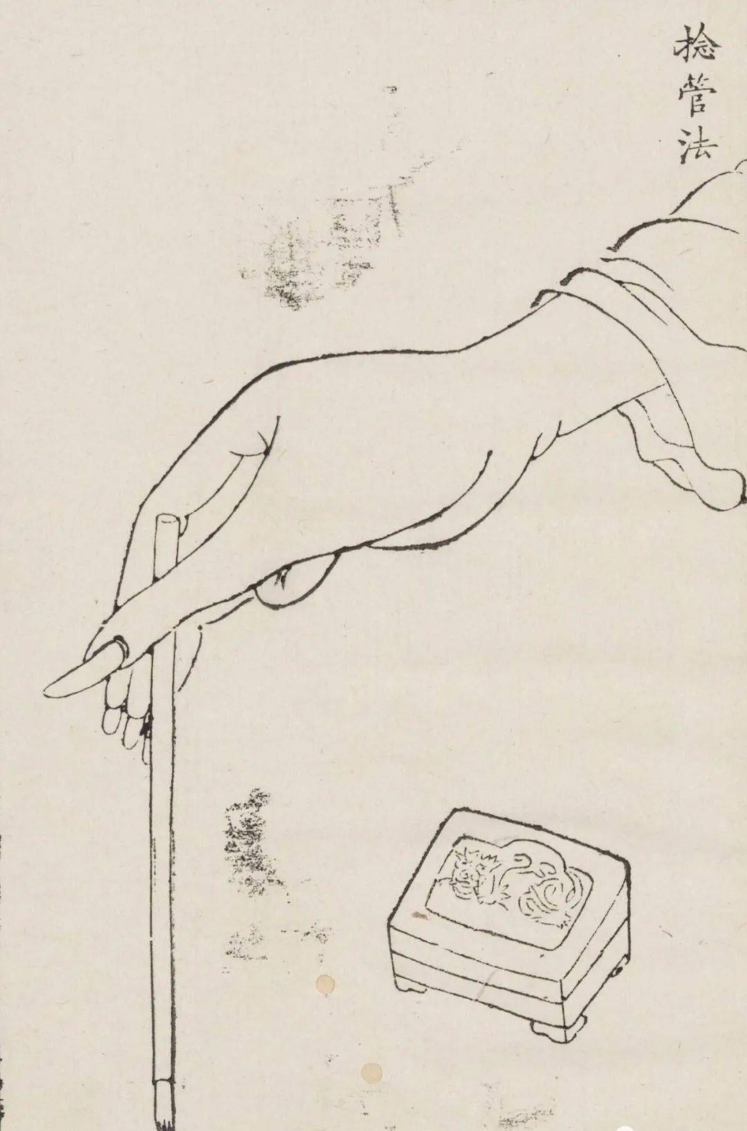 【笔法】拨镫法捻管法撮管法.古人执笔的12种方法图文解析