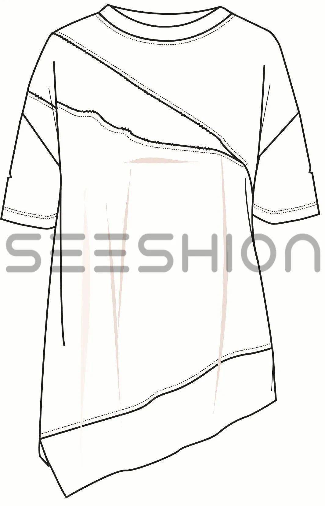 嵌片04蕾丝镶片03同色拼接02泡泡袖01休闲衫后背领部系带设计05极简