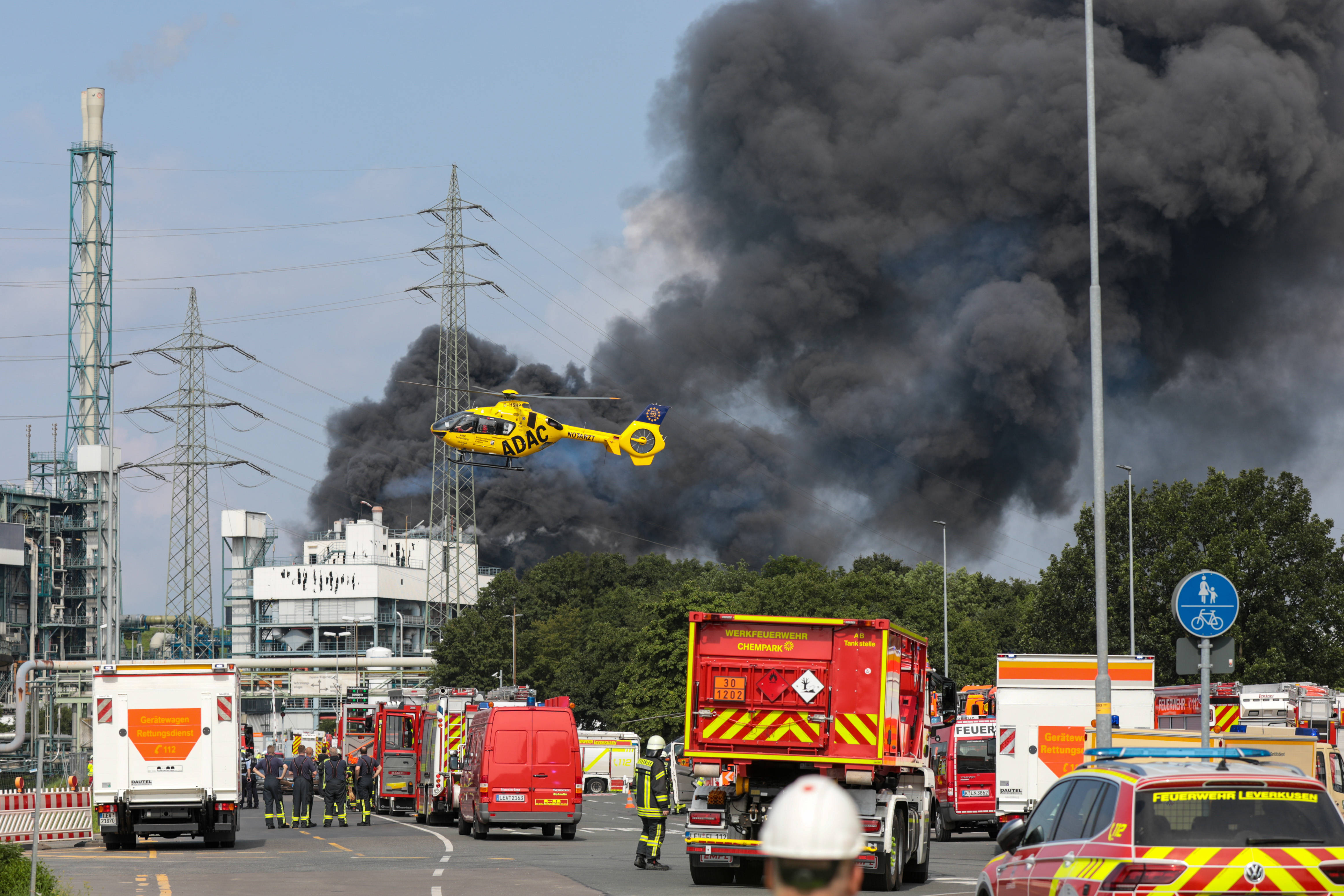 德国一化工园区爆炸致16人受伤5人失踪