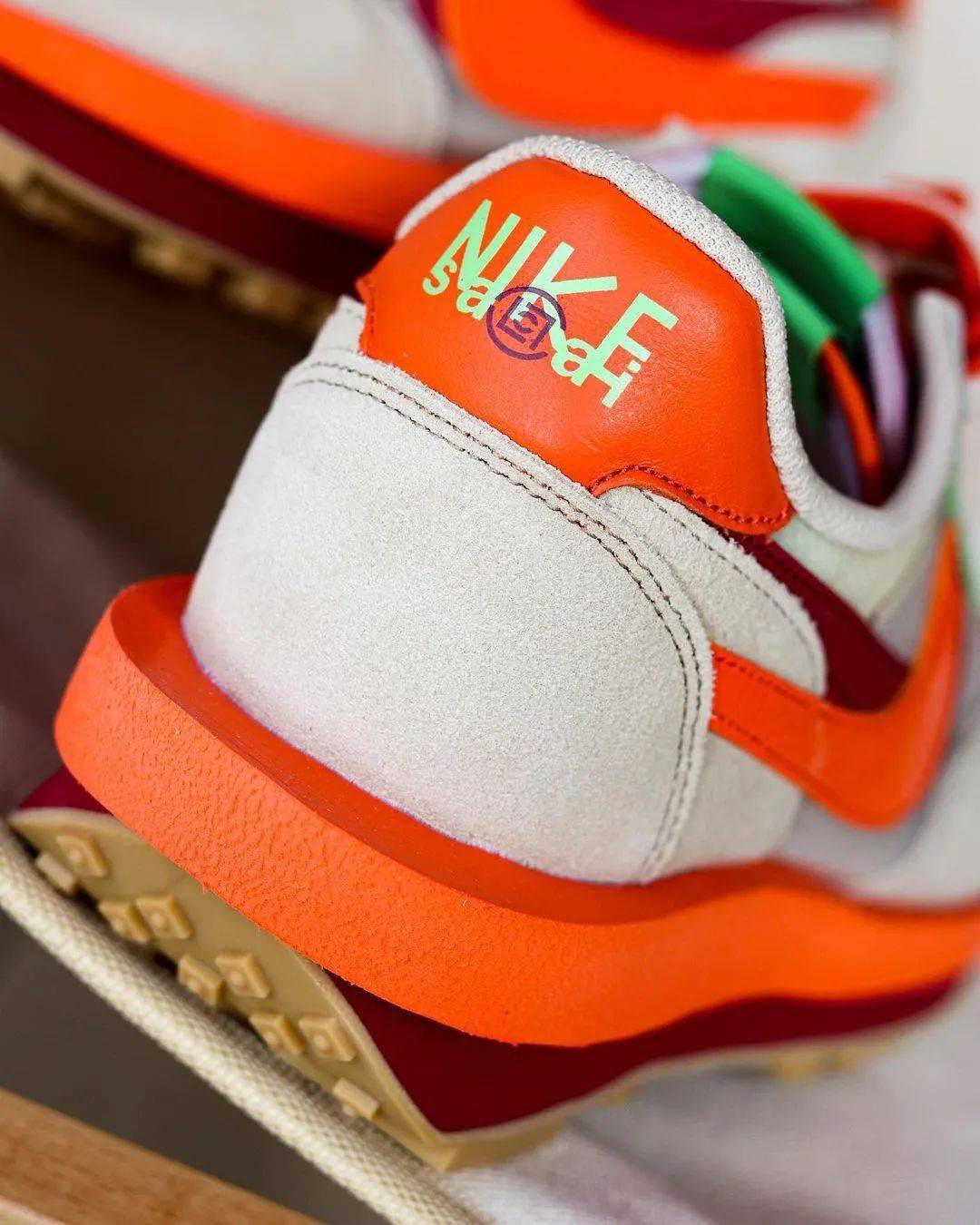 实物|预定今年狠鞋之一!sacai x CLOT x Nike 实物曝光!