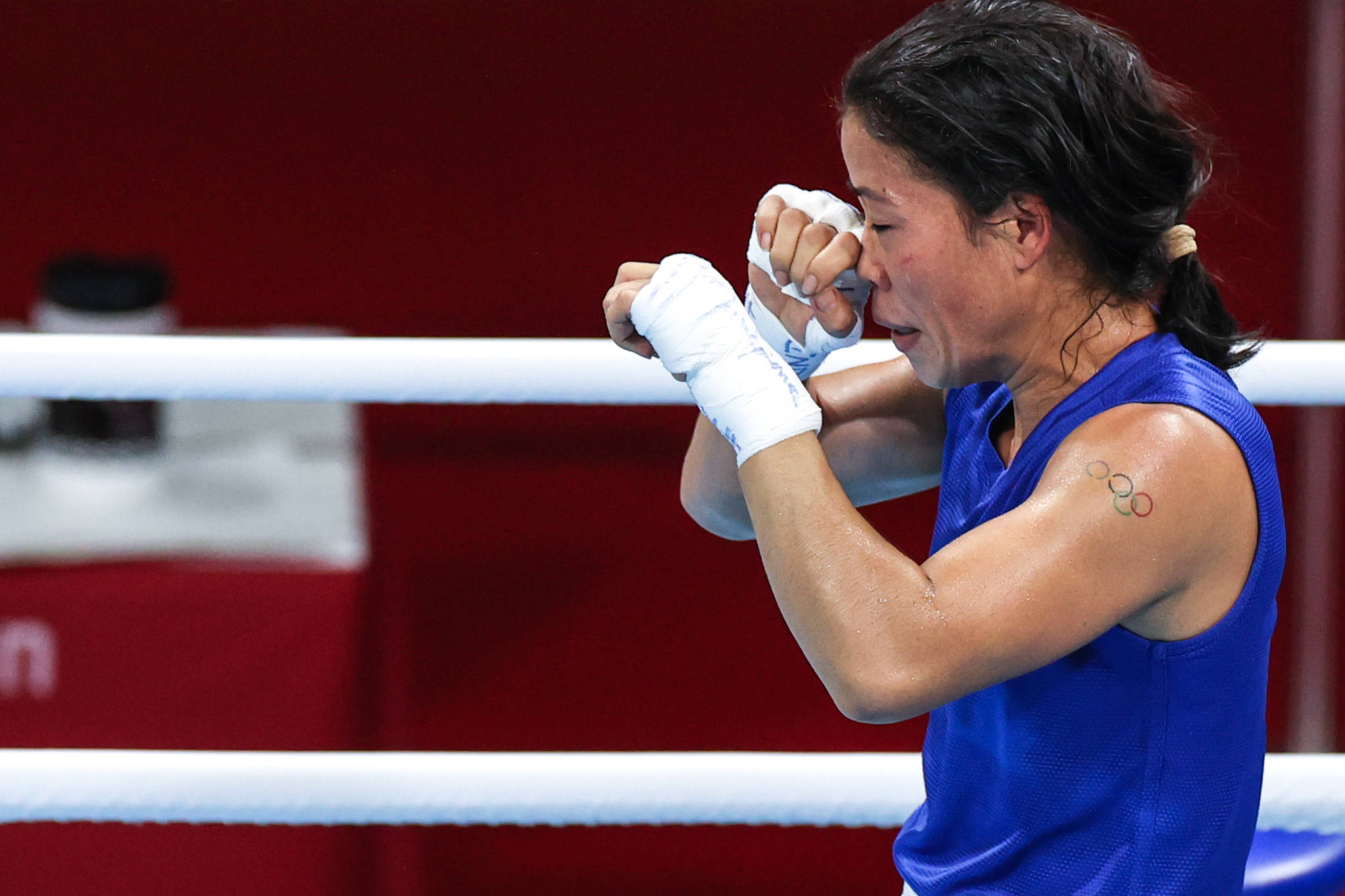 拳击——"印度传奇"惜别赛场_玛丽·科姆