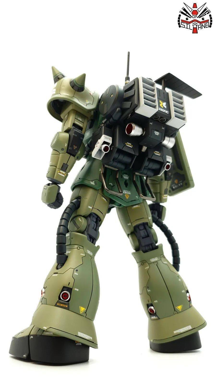 mg布雷型扎古2细化改造涂装