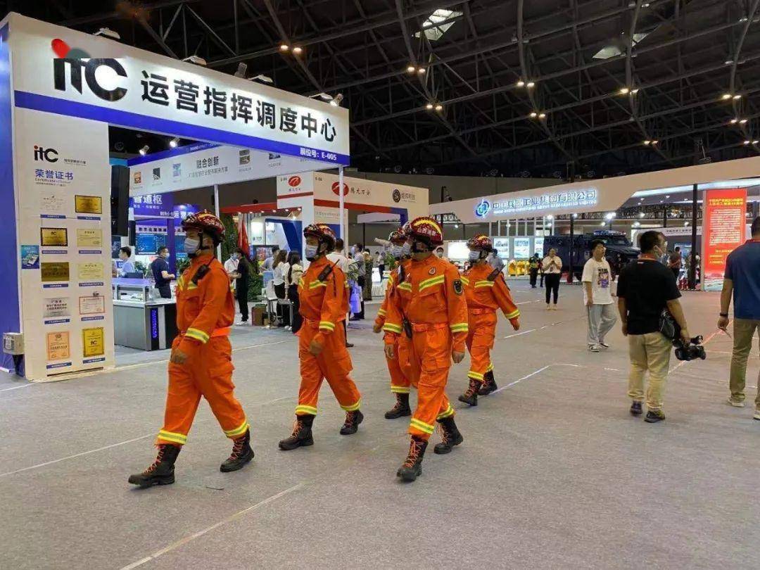 太原消防完成2021中国国际应急救灾装备技术展览会执勤工作