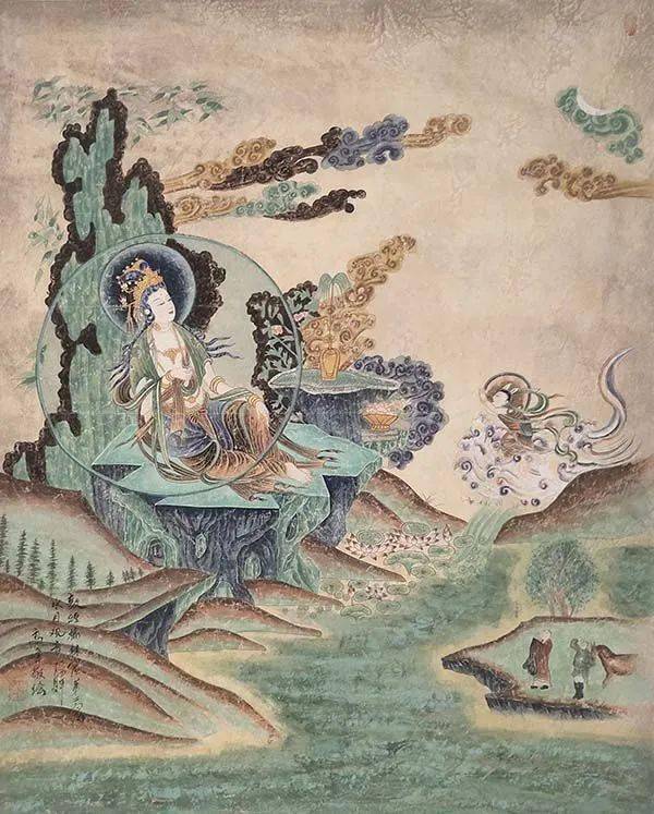 艺术世界敦煌佛学书画院院长高峰