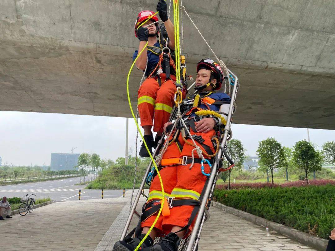 高空!飛索!消防員如何