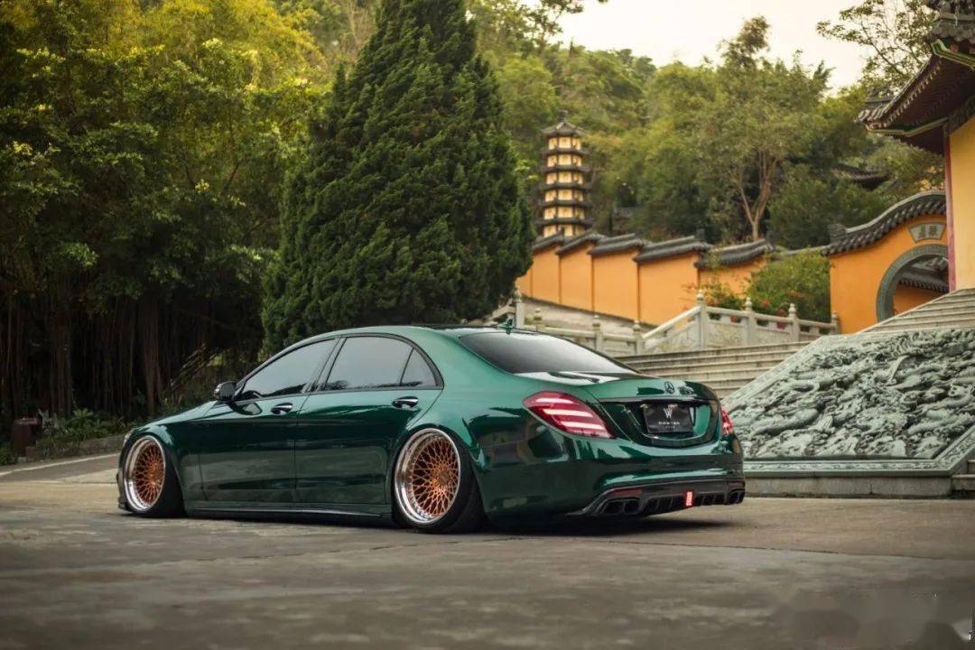 大哥气质这块抓得死死的奔驰s级w222改装鉴赏