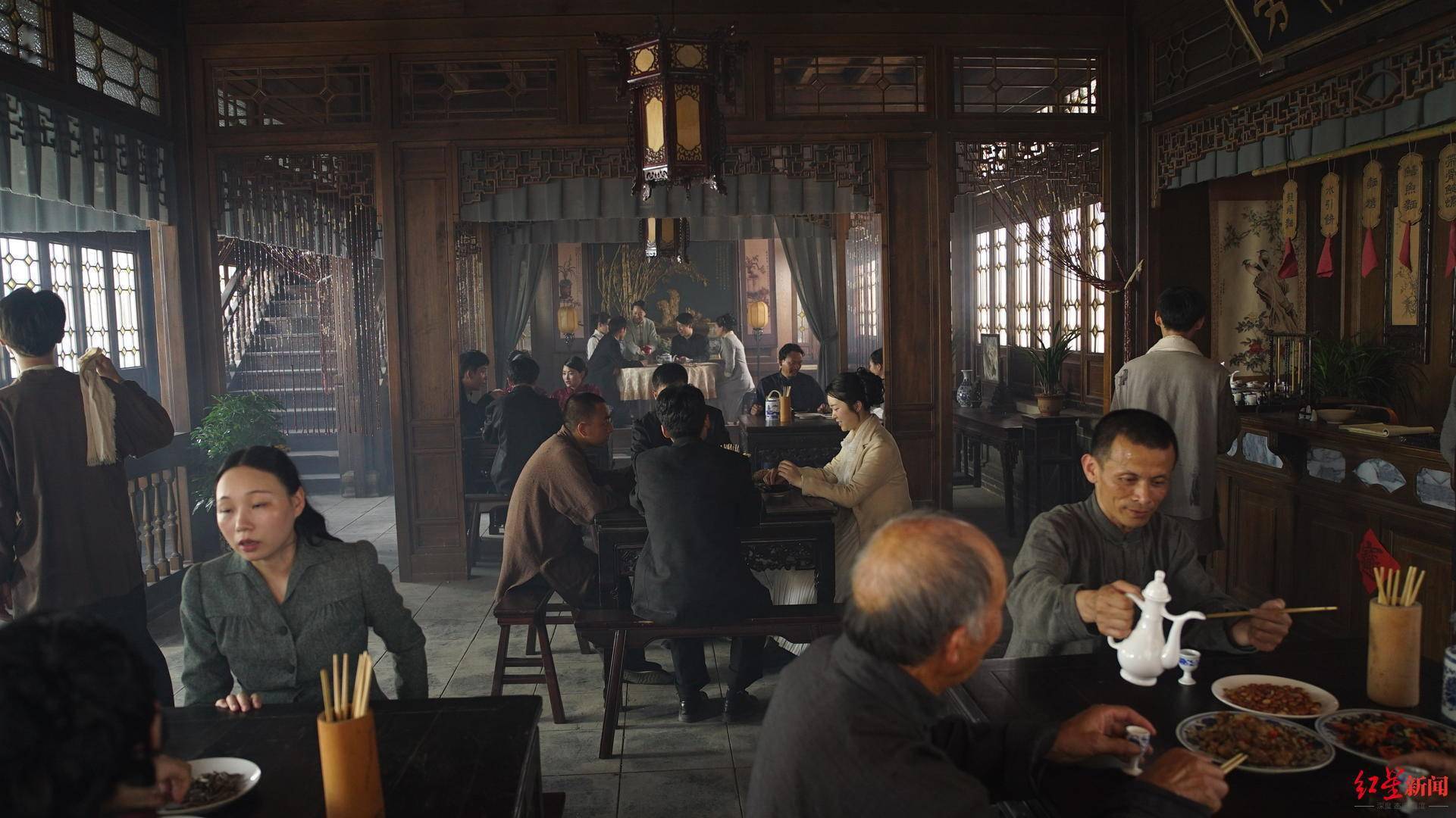 成都人民公园旁这家叫努力餐的大众饭馆被拍成微电影上线了