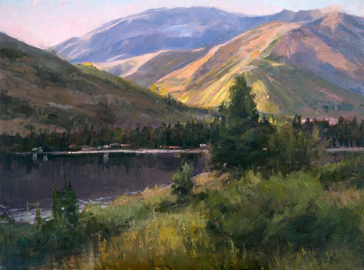 美国画家霍德华风景油画作品选