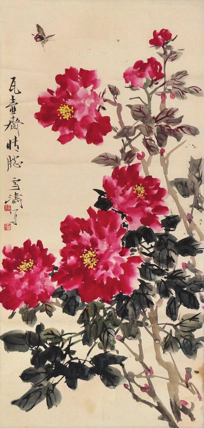 他画的牡丹举世无双这才叫国色天香倾城之美