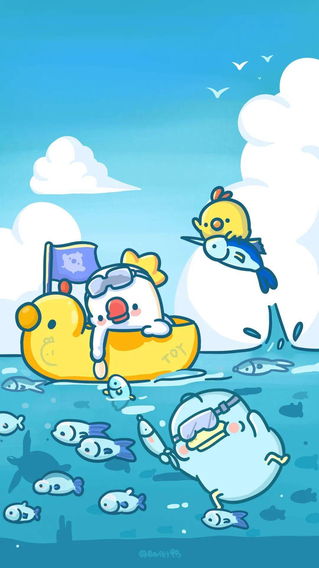 高清壁纸合辑:ios主题,微信群聊背景,每张都好看!_微博