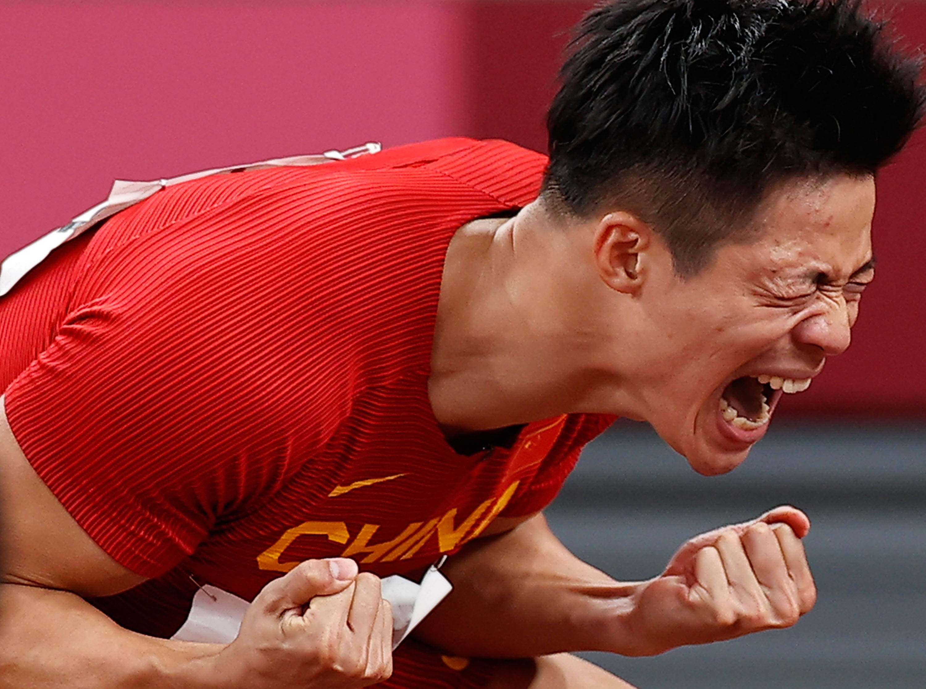 田径——苏炳添参加男子100米半决赛