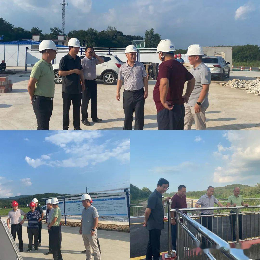 市水利局党组副书记副局长李军到石山口水库灌区管理局检查指导工作