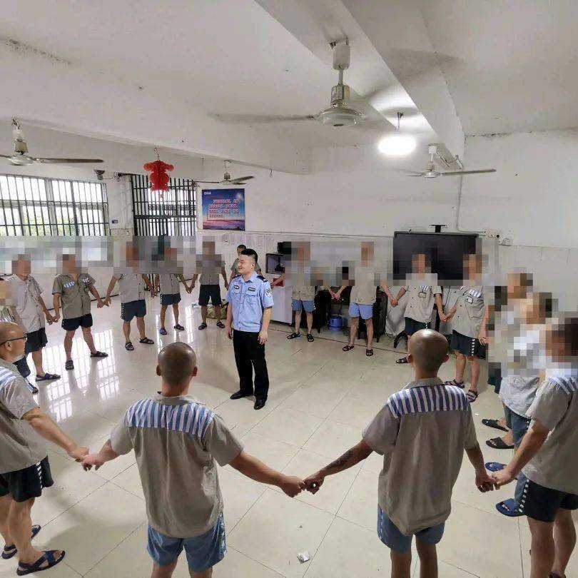 南昌监狱在罪犯中开展珍惜生命 活出精彩团体拓展活动