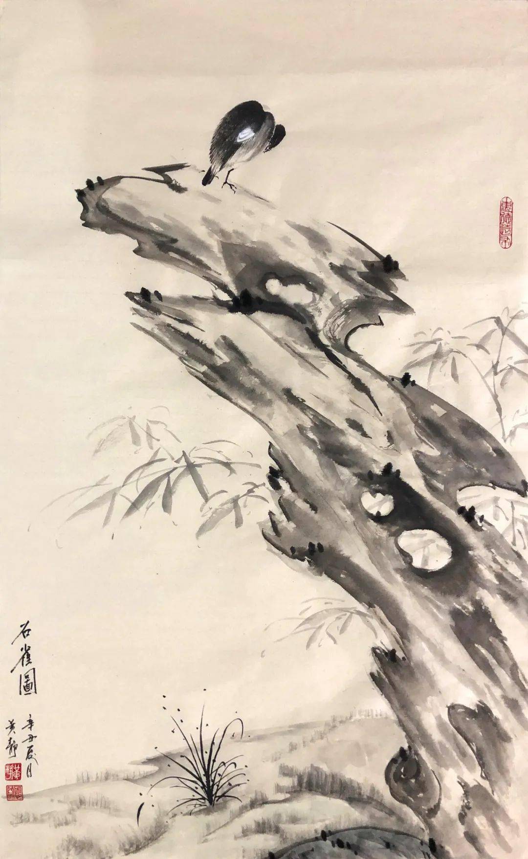 艺赏万众一心南京市花鸟画研究会抗疫线上作品展