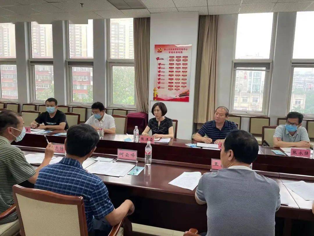 市卫生健康委党组书记主任张进霜到市疾控中心调研指导工作