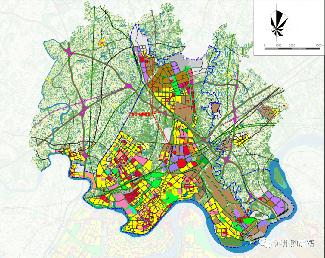 泸州城市规划图片