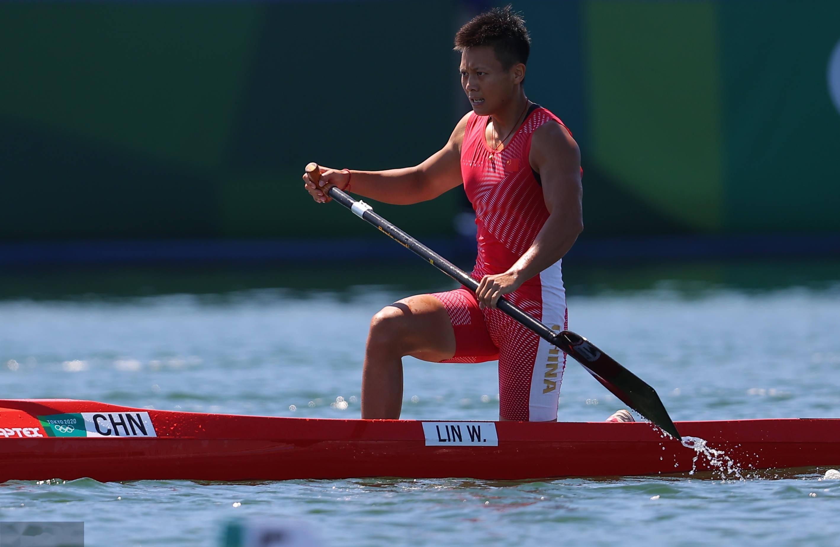 皮划艇静水女子200米单人划艇决赛中国选手林文君获第6名
