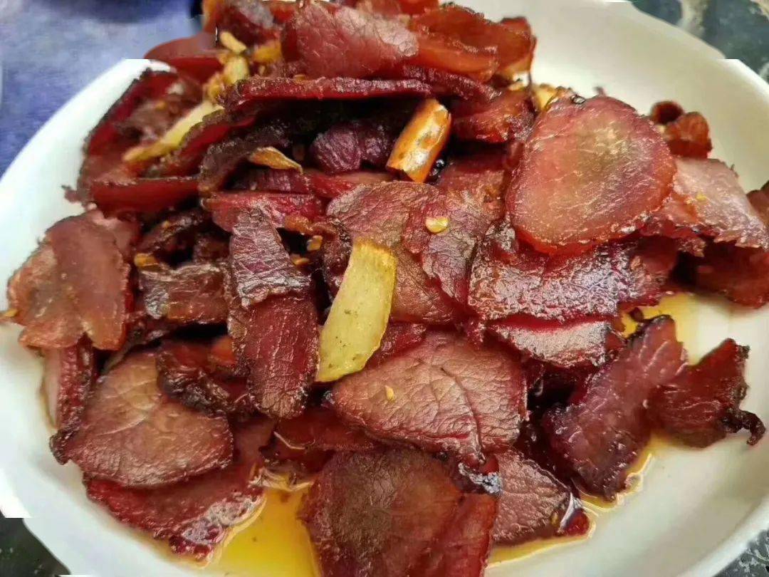 美食江城黄牛干巴好吃到加林赛