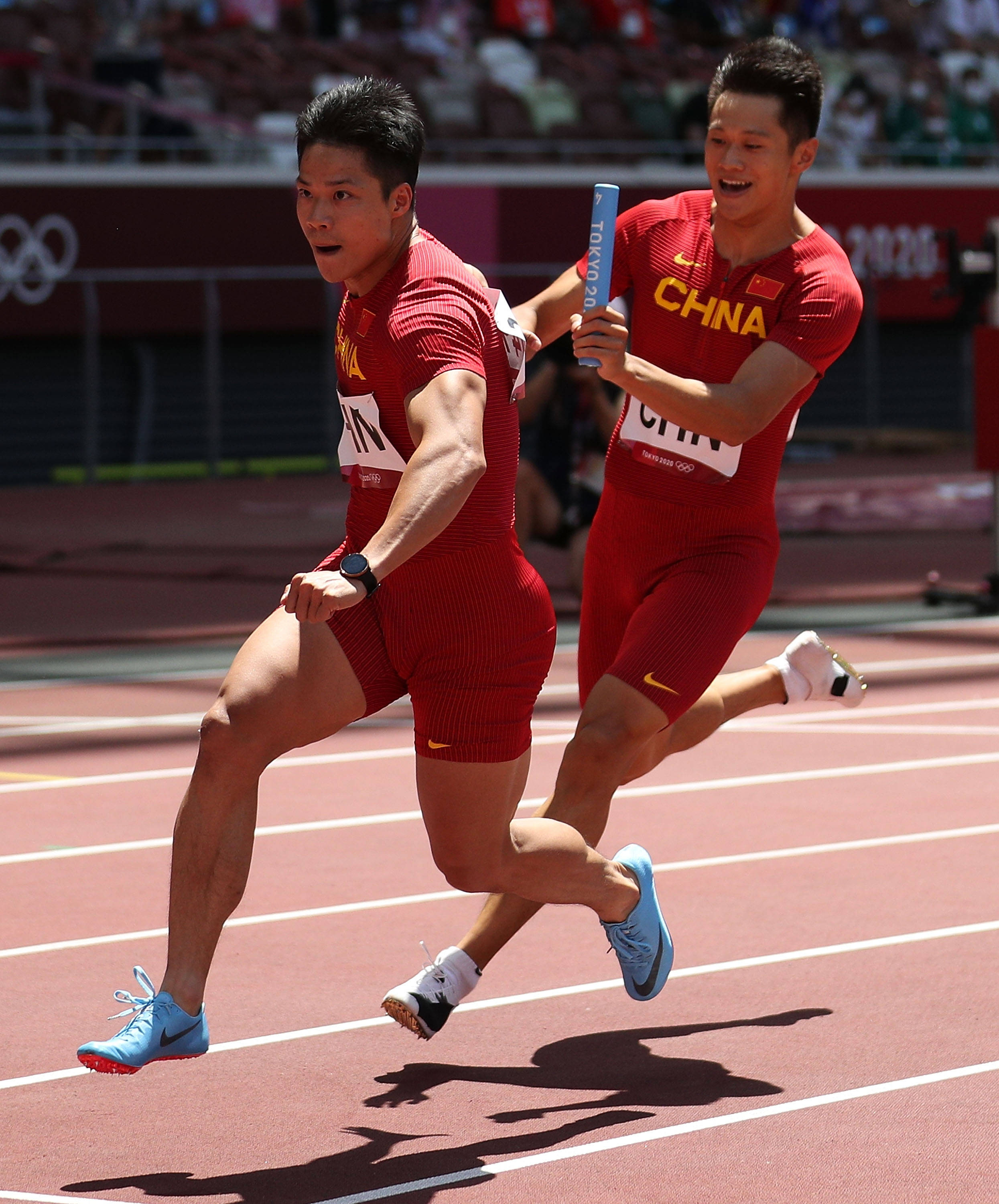 田徑——男子4x100米接力:中國隊晉級決賽