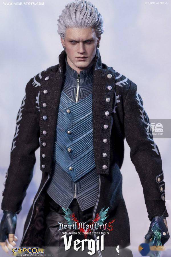 asmustoys16恶魔猎人五代维吉尔可动人偶兵人