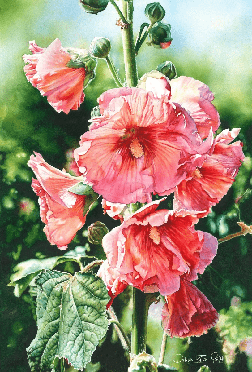 她55岁才开始画水彩从无名小卒到水彩大师作品美翻无数网友