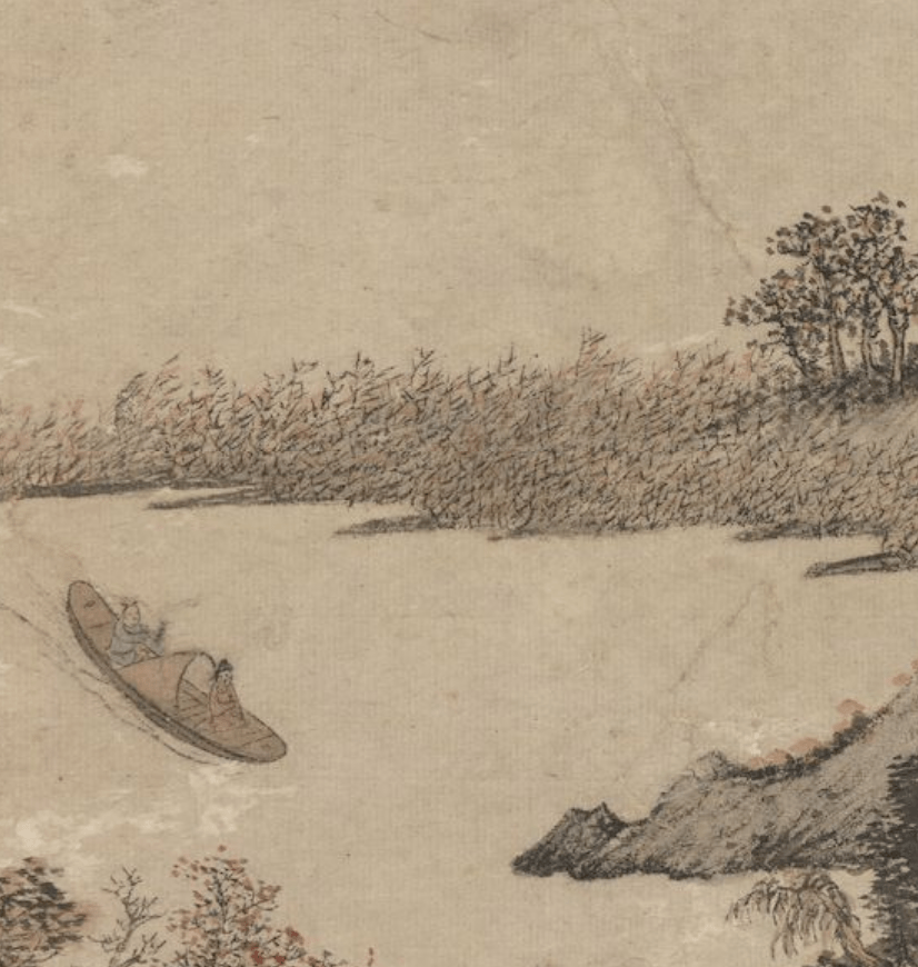 到元四家之王蒙的归隐山水画里隐居去