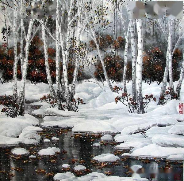 【当代书画名家】吕宝全绘画作品欣赏