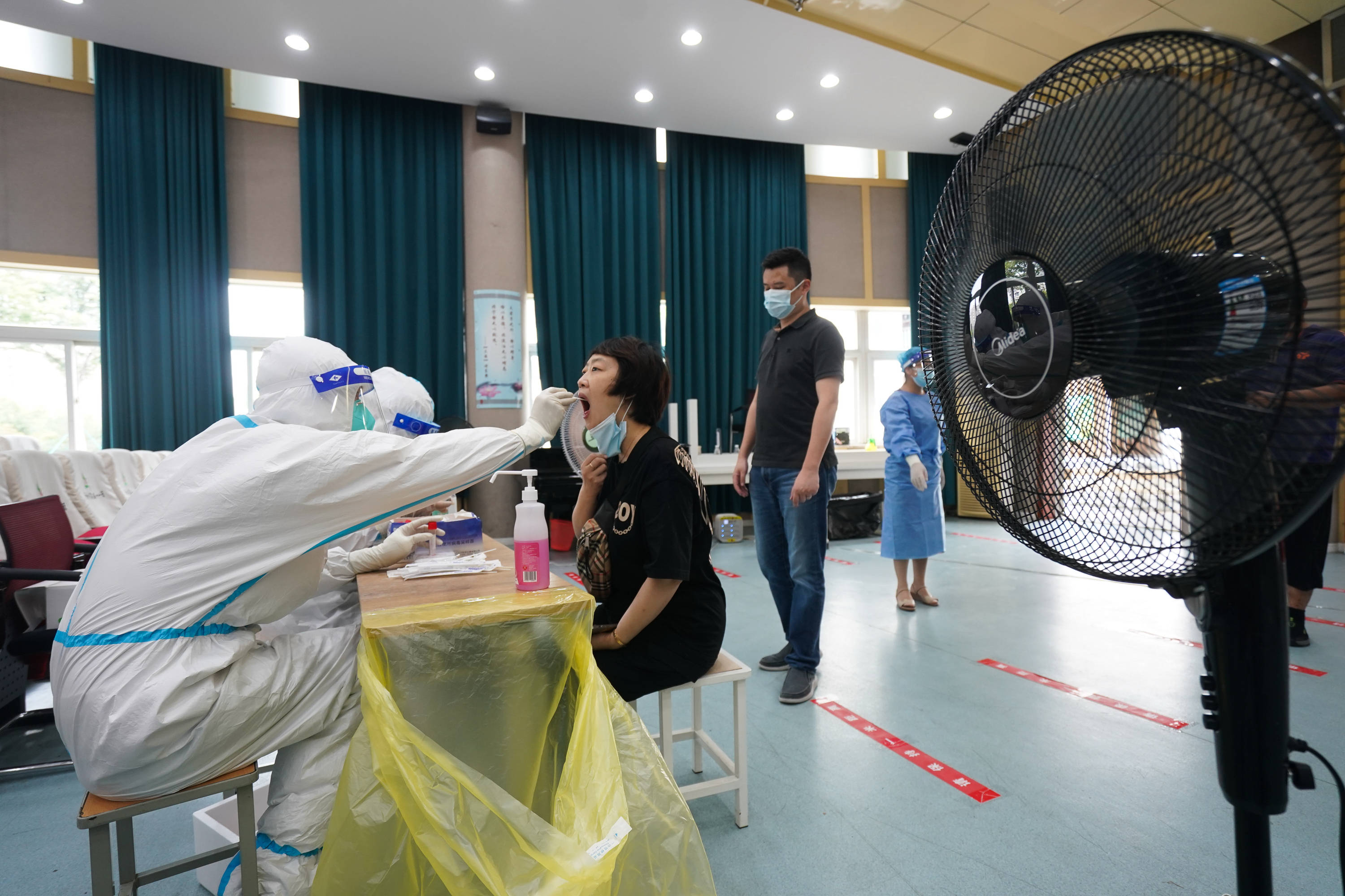 南京江宁区开展部分区域新一轮核酸检测