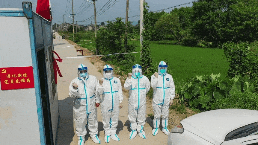 疫情下的暖心片段_南京